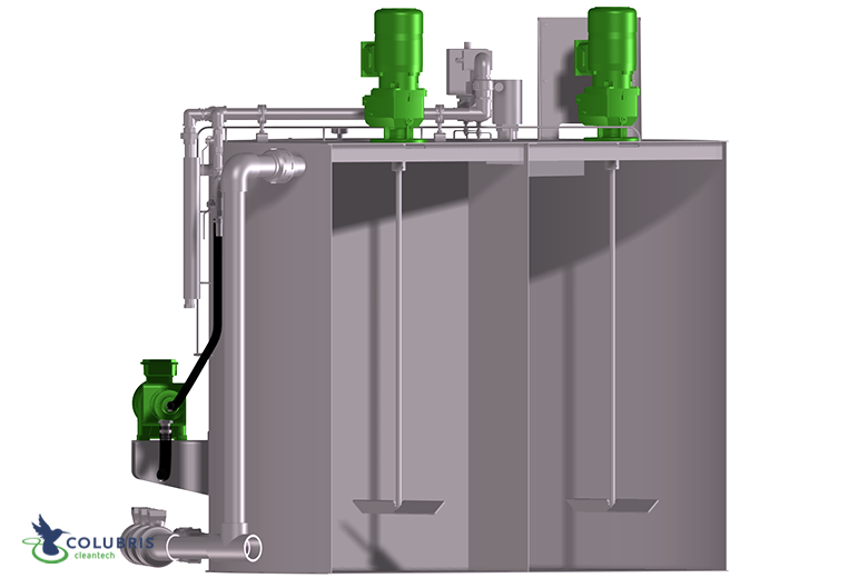 PolyMaster Polymer preparation unit for liquid