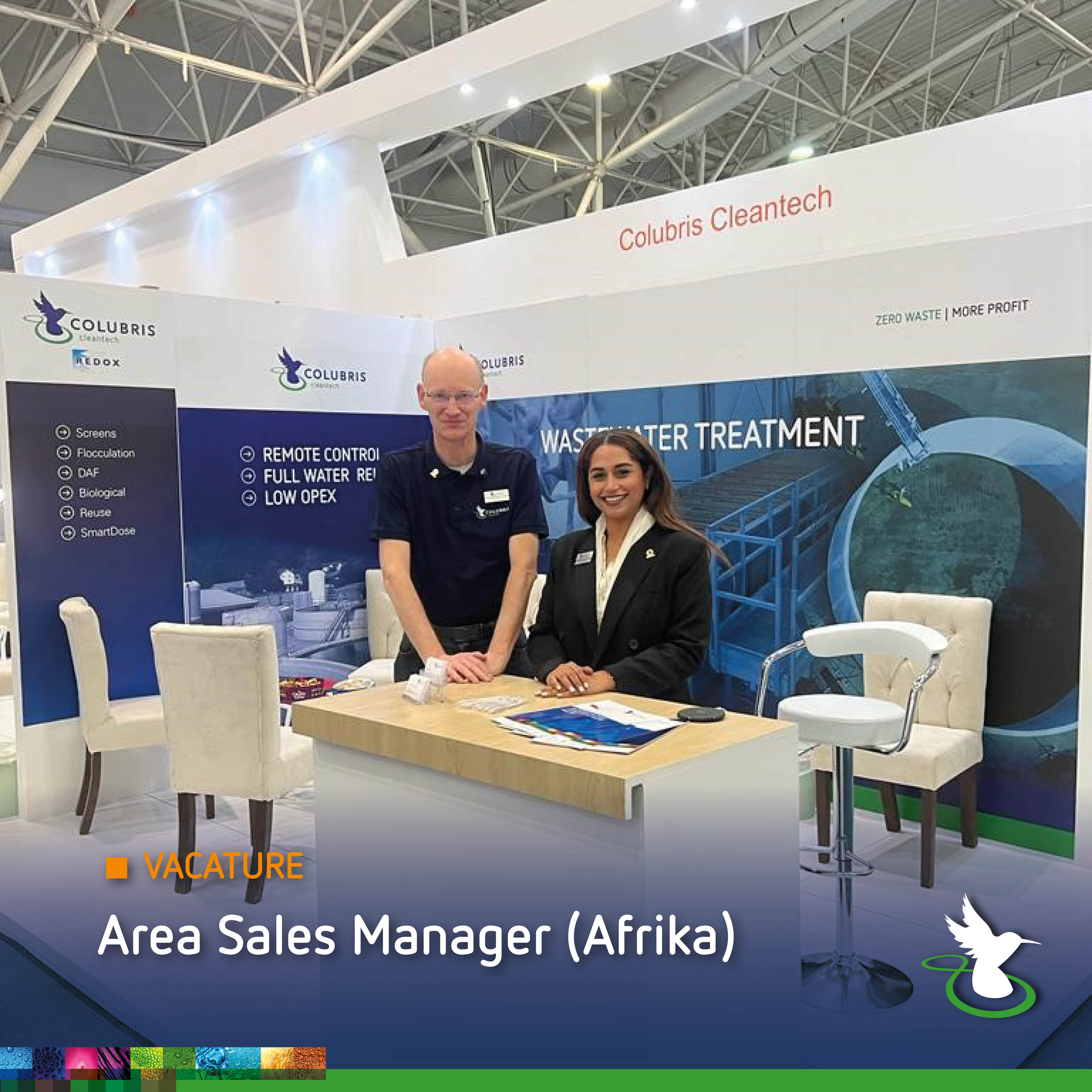 Vacature Area Sales Manager regio Afrika