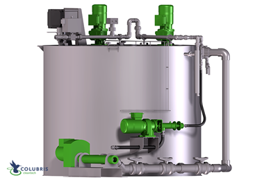 Aufbereitungsanlage für Polymer