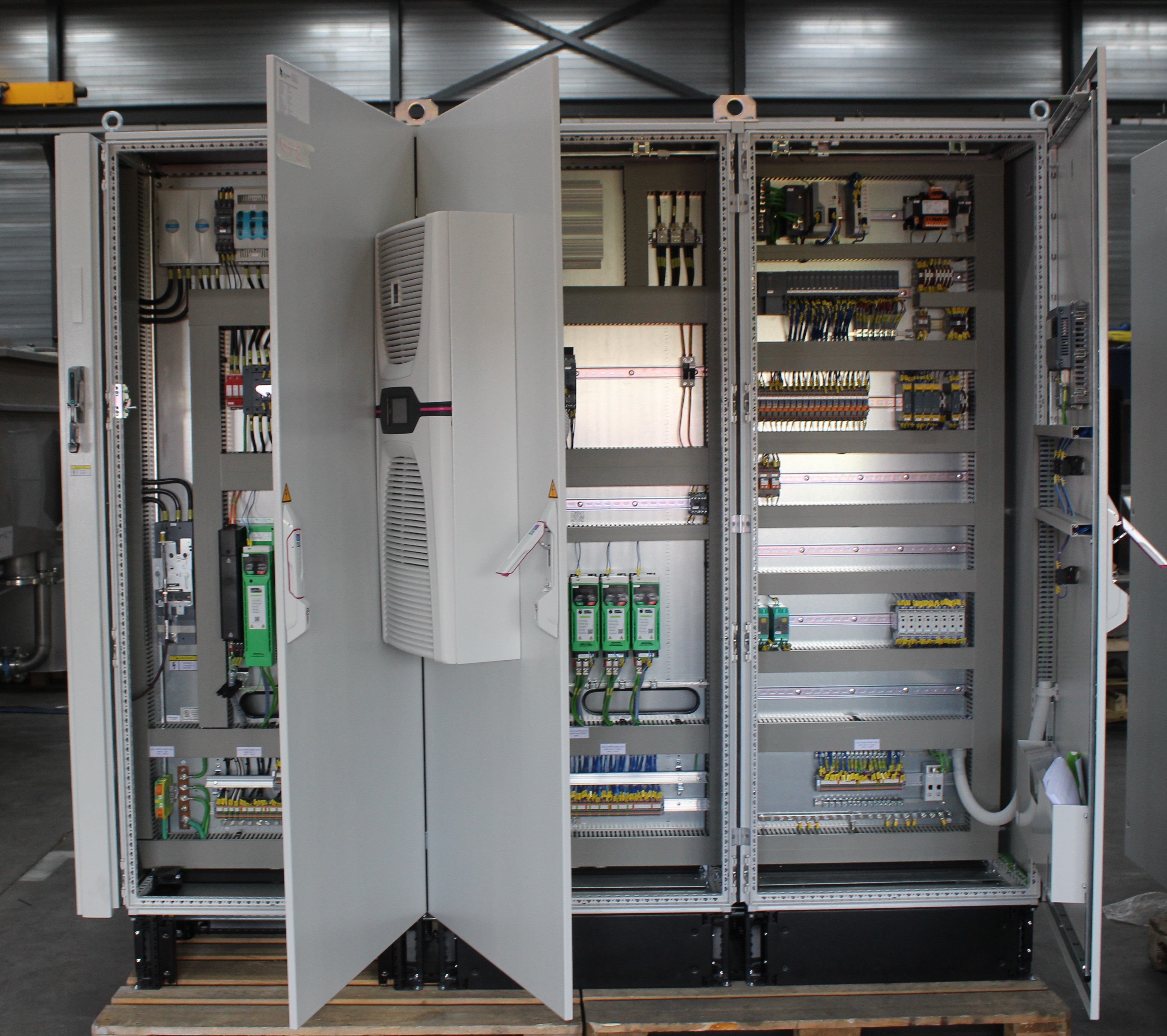 Colubris electrical control panels meet high-quality U.S. UL 508a standard